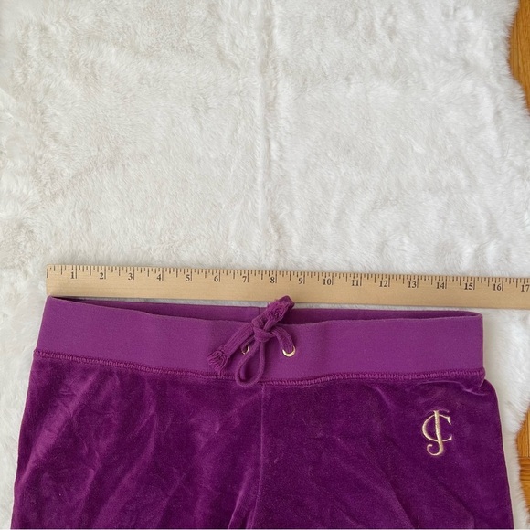 JUICY COUTURE straight leg velour track pants - Picture 4 of 6